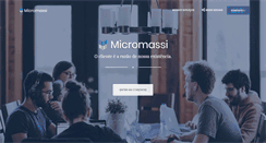 Desktop Screenshot of micromassi.com.br